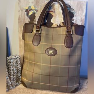 Vintage Burberrys Tote Live Show Listing